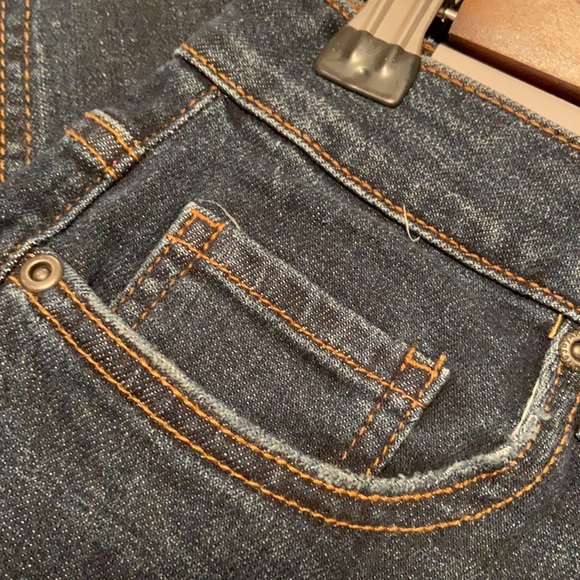 🌟NWT🌟 Size 30 Francesca’s Harper Heritage High-Rise Straight Raw Hem Jean - Picture 11 of 16